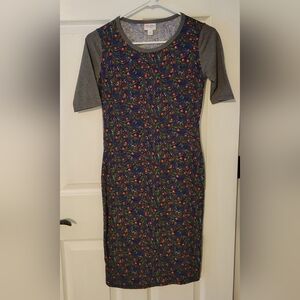 Lula roe floral dress